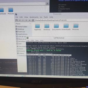 Restauration fichiers